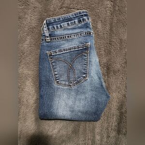 Calvin Klein Dark Blue Skinny Denim Jeans